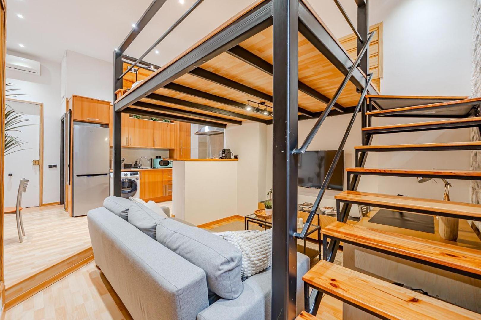 Appartamento Increible Loft A 5 Min Del Retiro & Wizink Madrid Esterno foto