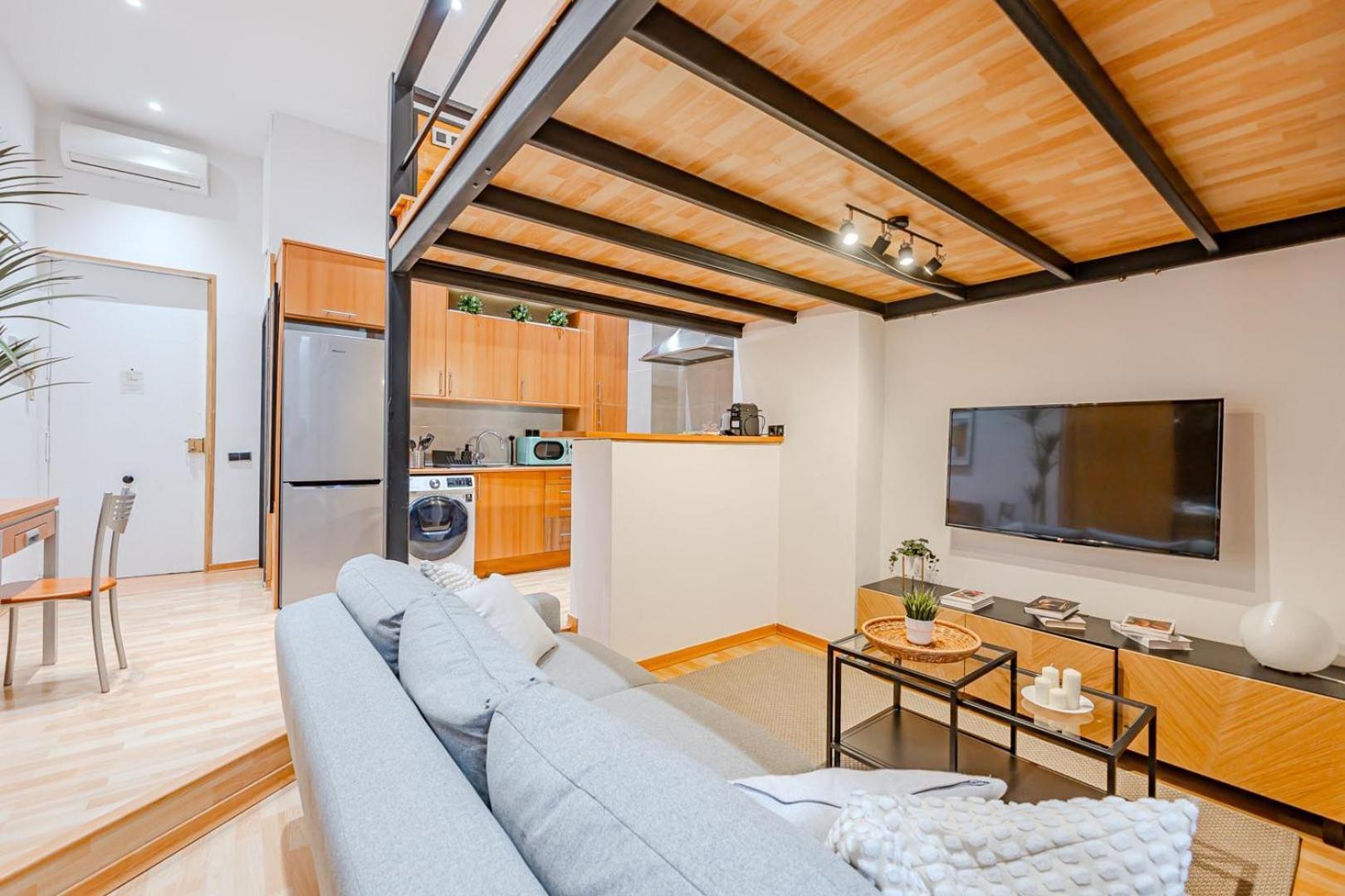 Appartamento Increible Loft A 5 Min Del Retiro & Wizink Madrid Esterno foto